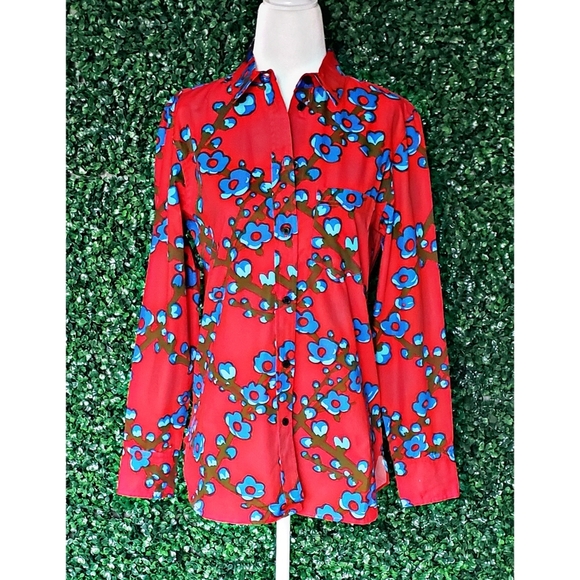 25. J.Crew Classic-fit shirt in lattice floral - Picture 5 of 5